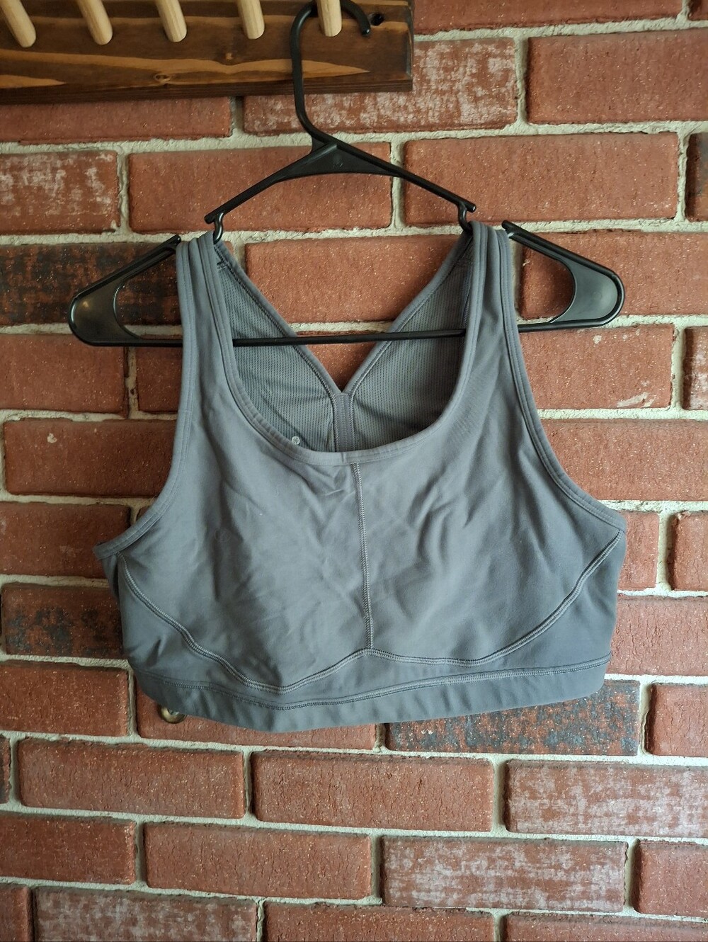 Athleta Gray Sports Bra